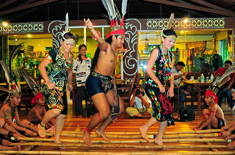 Mari Mari Cultural Village in Sabah Borneo