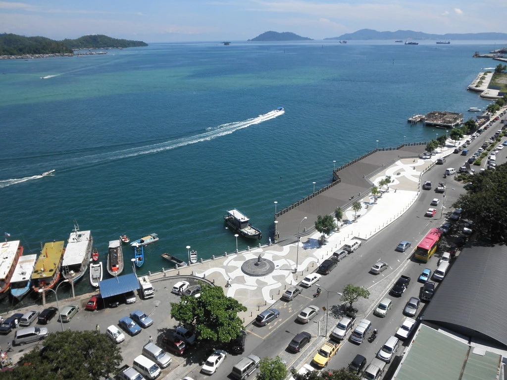 Kota Kinabalu waterfront area - best base to stay in Sabah